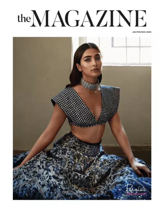 Pooja Hedge Photo for The Magazine Cover Of Pernia's Pop Up Shop Jan/Feb/Mar 2020